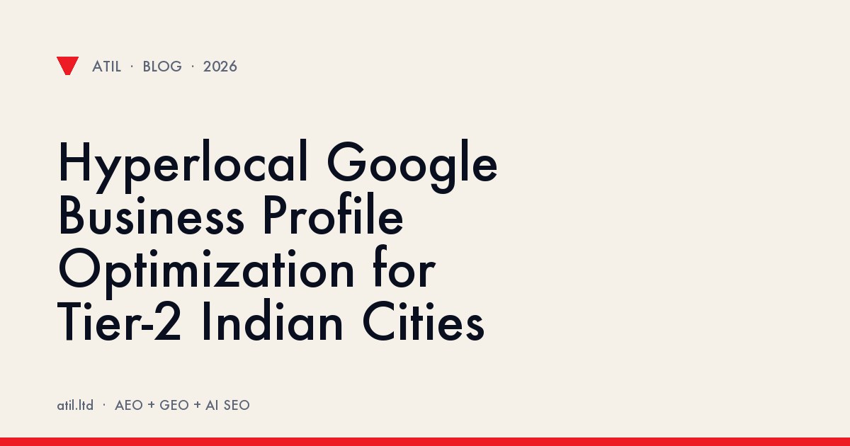 Google Business Profile dashboard