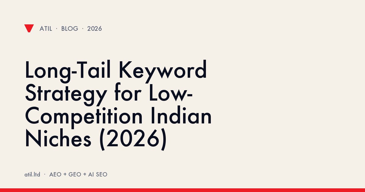 Long-tail keyword research illustration